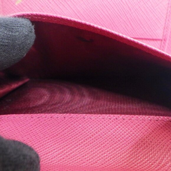 Prada Saffiano Metal Tri-fold Wallet - Picture 8 of 10